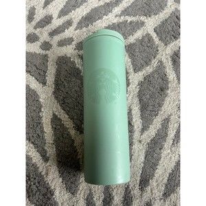 Starbucks 16oz Tall Teal Twist Top Tumbler